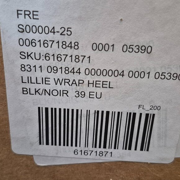 NWB ALOHAS Black Leather Strappy Sandals sz39 - Picture 6 of 6